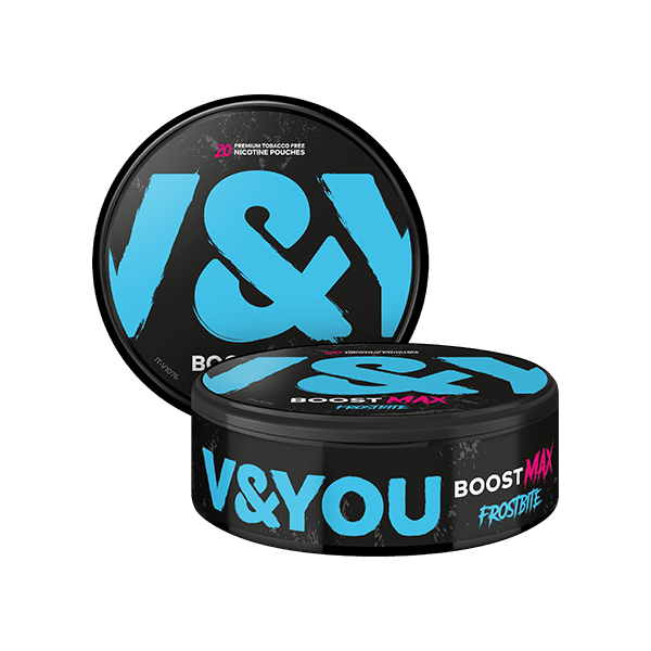 V&You Boost MAX Frostbite 20MG - Snuscrew
