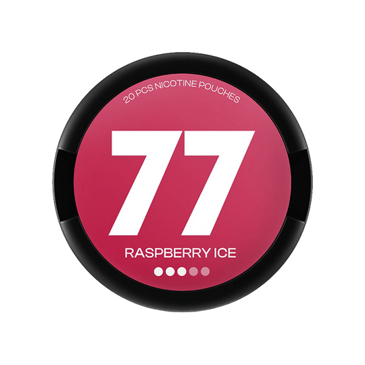 77 Raspberry Ice 10MG - Snuscrew