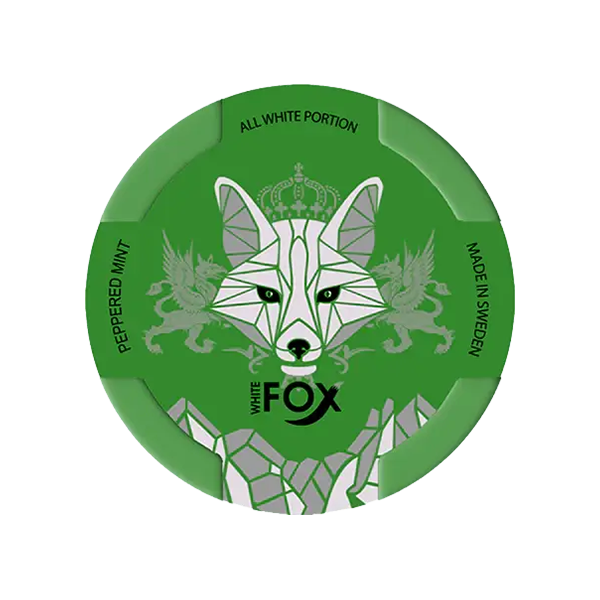 White Fox Peppered Mint 12MG