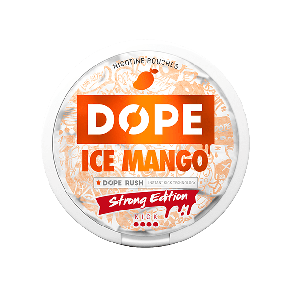 DOPE Ice Mango Strong 11MG - BB: 15 Sept 2026 - Snuscrew