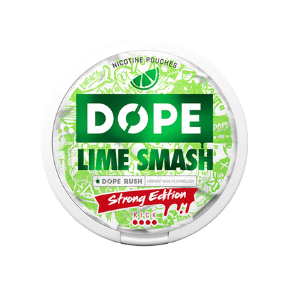 DOPE Lime Smash Strong 11MG - BB: 04 Oct 2026 - Snuscrew