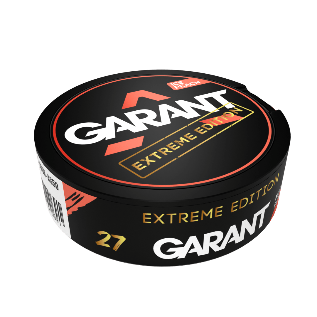 GARANT Extreme Ice Peach 25MG - Snuscrew