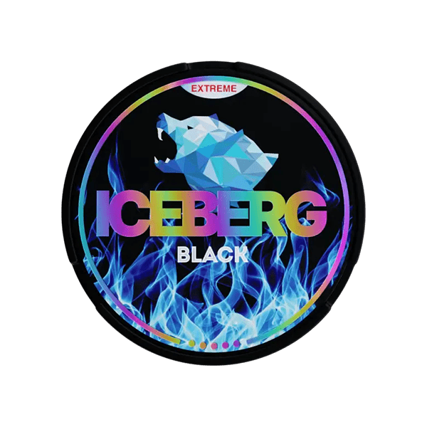 Iceberg Black 40MG - Snuscrew