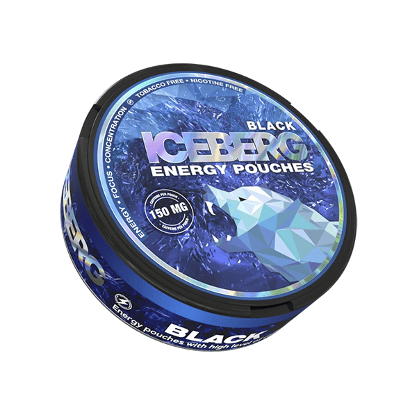 Iceberg Energy Black 150MG - Snuscrew