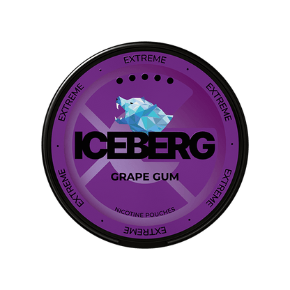 Iceberg Grape Gum 40MG - Snuscrew