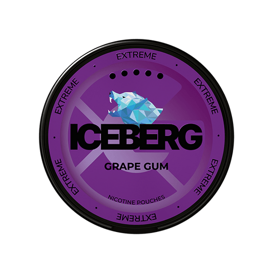 Iceberg Grape Gum 40MG - Snuscrew