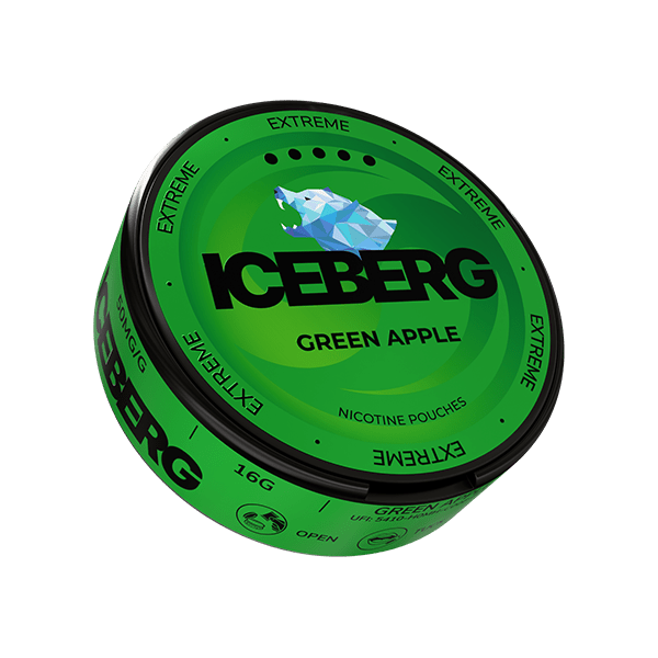 Iceberg Green Apple 40MG - Snuscrew