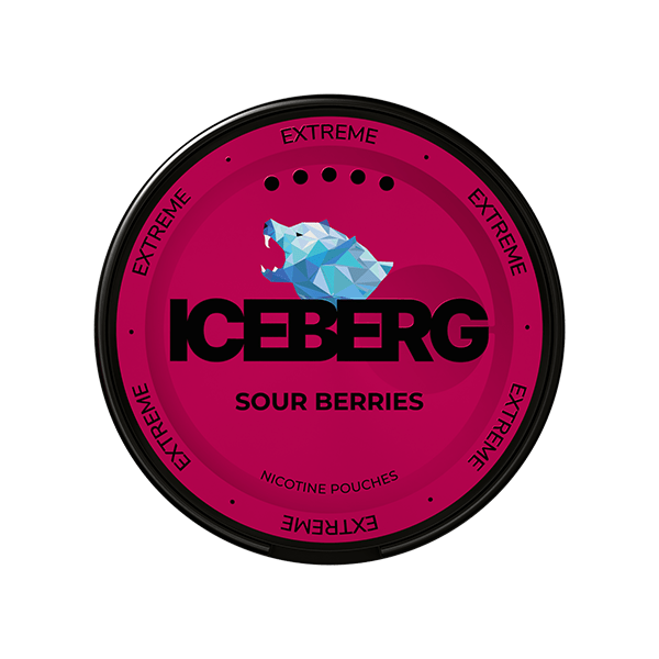 Iceberg Sour Berries 40MG - Snuscrew
