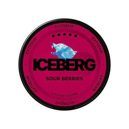 Iceberg Sour Berries 40MG - Snuscrew