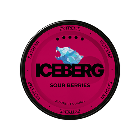 Iceberg Sour Berries 40MG - Snuscrew