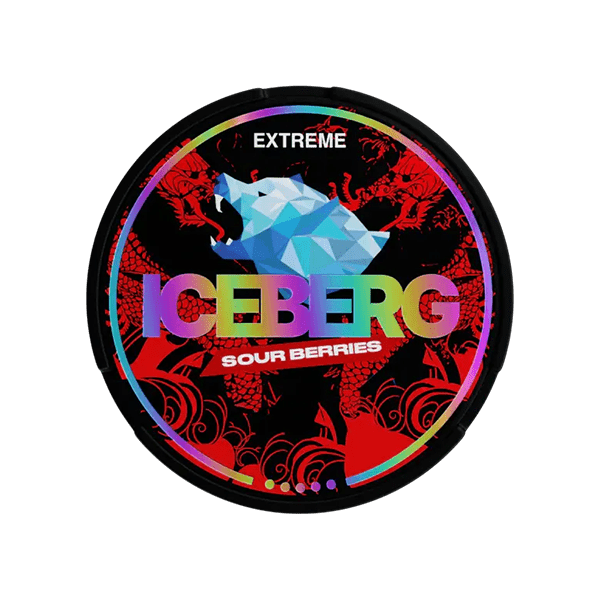 Iceberg Sour Berries 40MG - Snuscrew