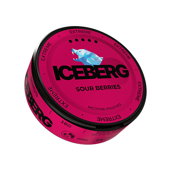 Iceberg Sour Berries 40MG - Snuscrew