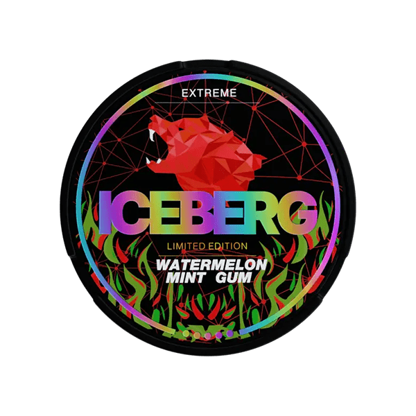 Iceberg Watermelon Mint Gum 40MG - Snuscrew