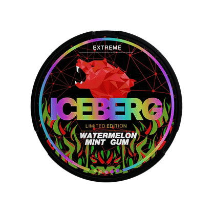 Iceberg Watermelon Mint Gum 40MG - Snuscrew