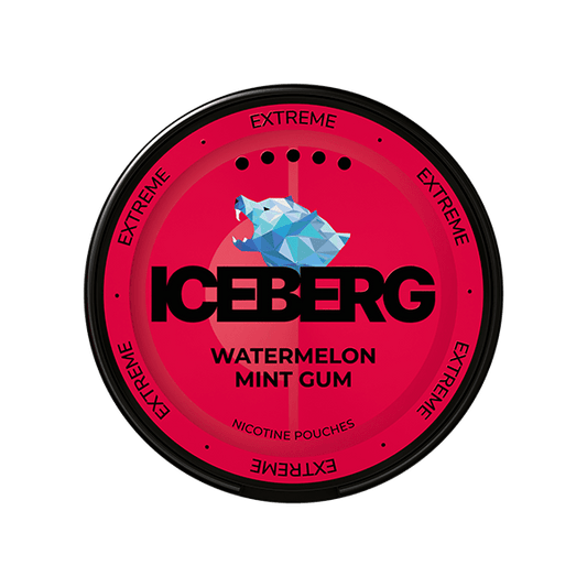 Iceberg Watermelon Mint Gum 40MG - Snuscrew