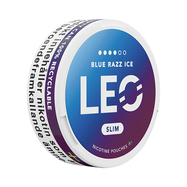 LEO Blue Razz Ice 12MG - Snuscrew