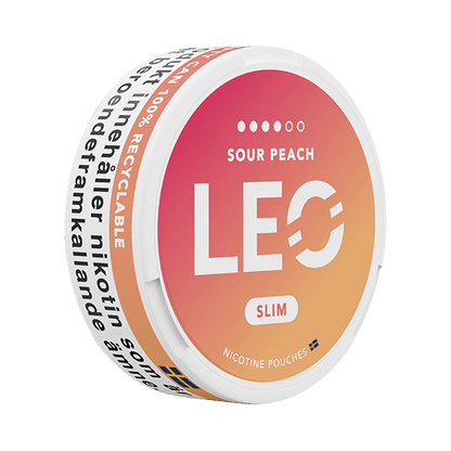 LEO Sour Peach 12MG - Snuscrew