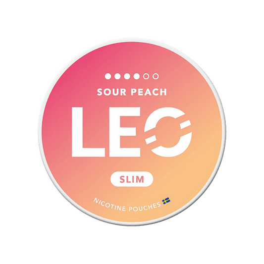 LEO Sour Peach 12MG - Snuscrew