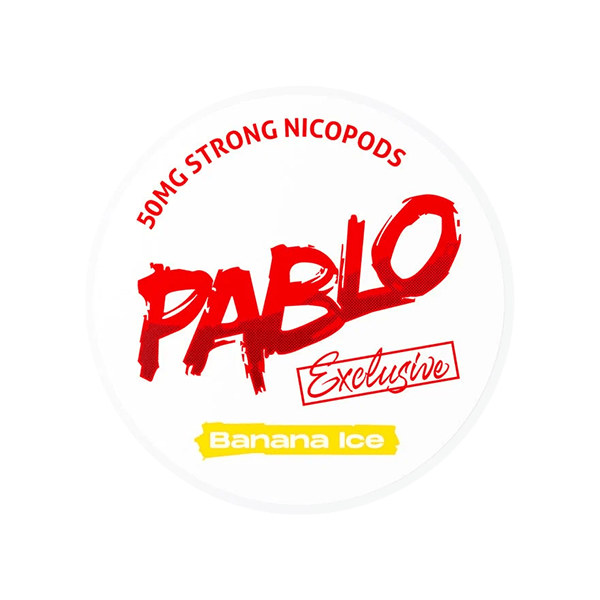 Pablo Exclusive Banana Ice 30MG - Snuscrew