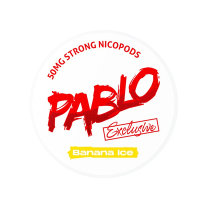 Pablo Exclusive Banana Ice 30MG - Snuscrew