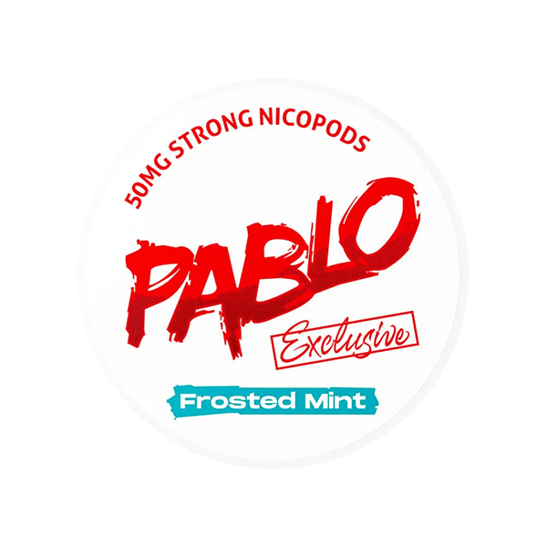 Pablo Exclusive Frosted Mint 30MG - Snuscrew
