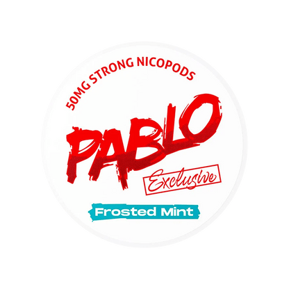 Pablo Exclusive Frosted Mint 30MG - Snuscrew