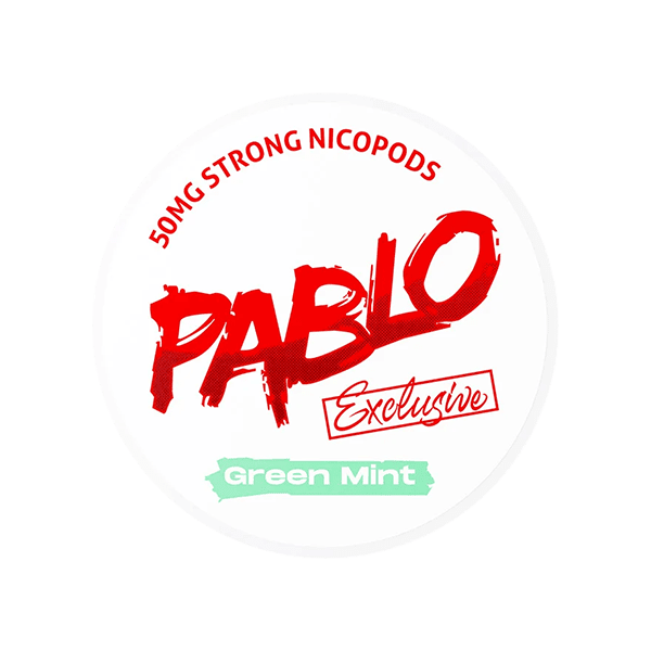 Pablo Exclusive Green Mint 30MG - BB: 05 Aug 2026 - Snuscrew