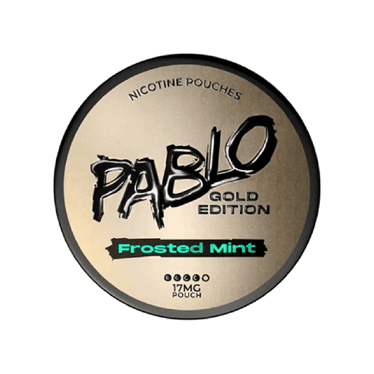 Pablo Gold Frosted Mint 17MG - Snuscrew