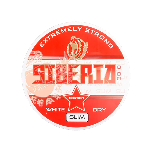 Siberia -80 Degrees White Dry Slim 28MG