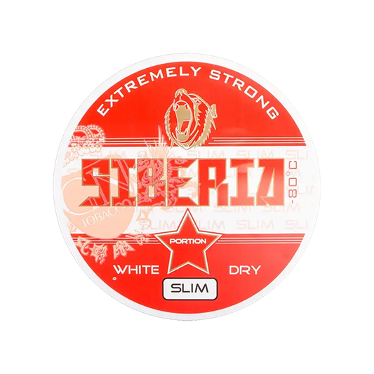 Siberia -80 Degrees White Dry Slim 28MG