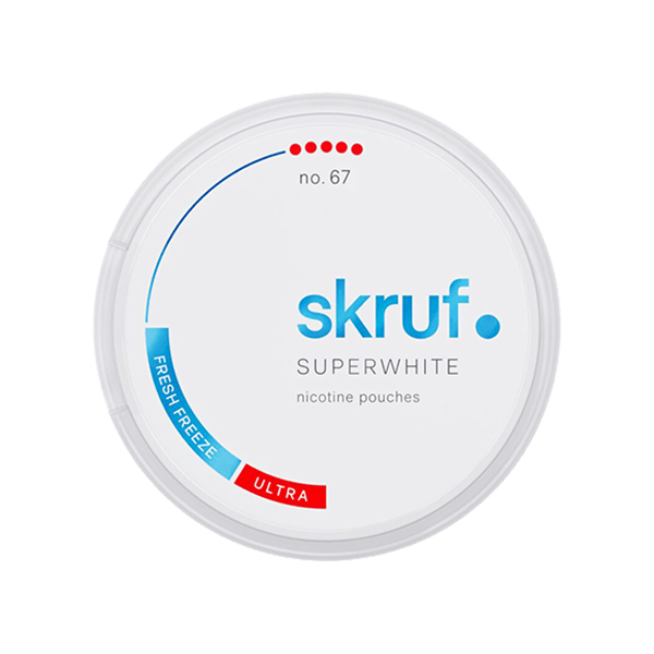 Skruf Superwhite no. 67 Fresh Freeze 12MG