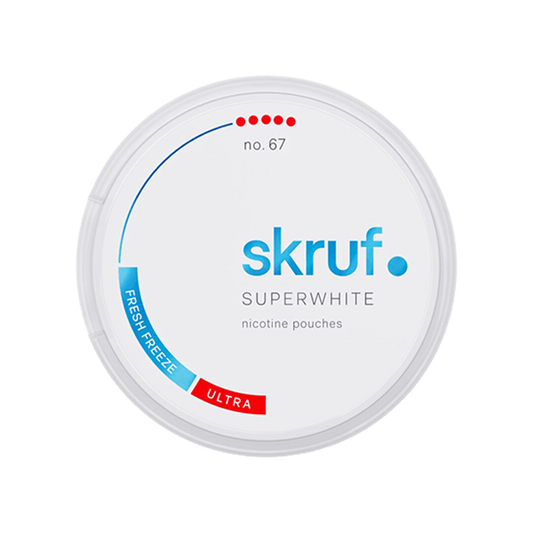 Skruf Superwhite no. 67 Fresh Freeze 12MG
