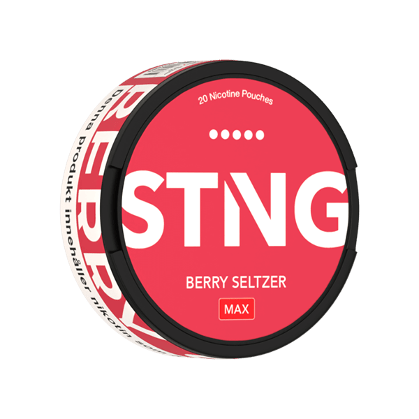 STNG Berry Seltzer Max 28MG - Snuscrew