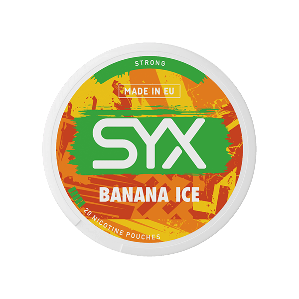 SYX Banana Ice 12MG - BB: 14 Oct 2026 - Snuscrew