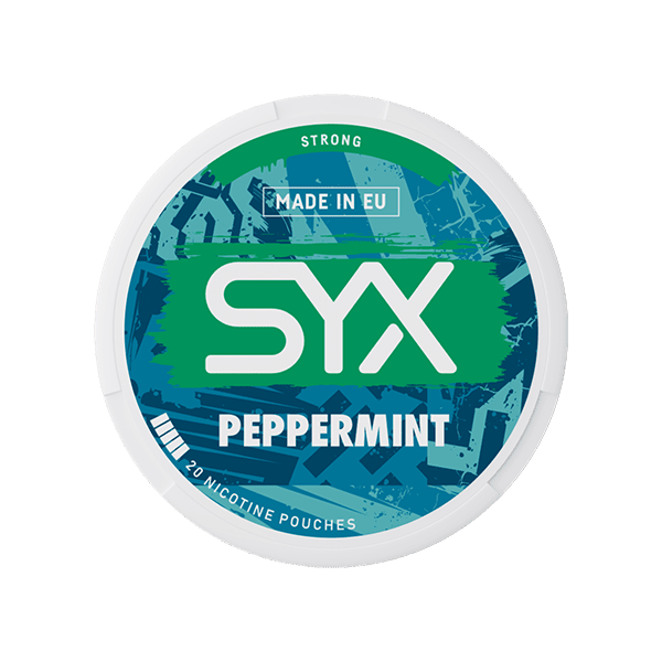 SYX Peppermint 12MG - BB: 4 Sep 2026 - Snuscrew