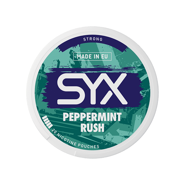SYX Peppermint Rush 12MG - BB: 11 Sep 2026 - Snuscrew