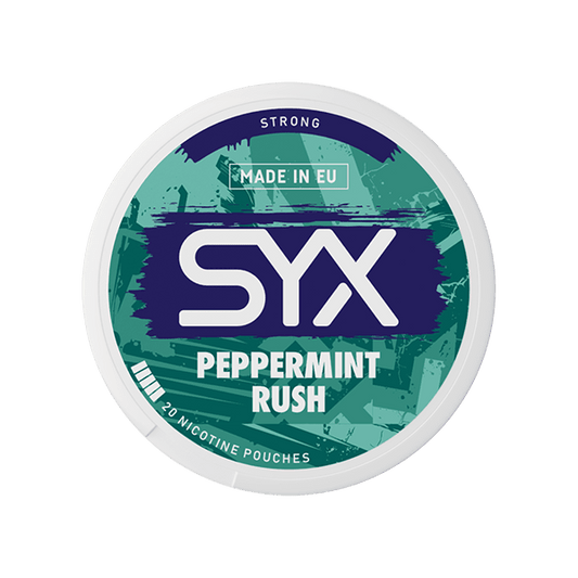 SYX Peppermint Rush 12MG - BB: 11 Sep 2026 - Snuscrew