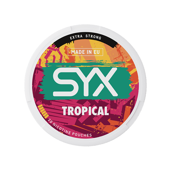 SYX Tropical 20MG - BB: 15 Aug 2026 - Snuscrew