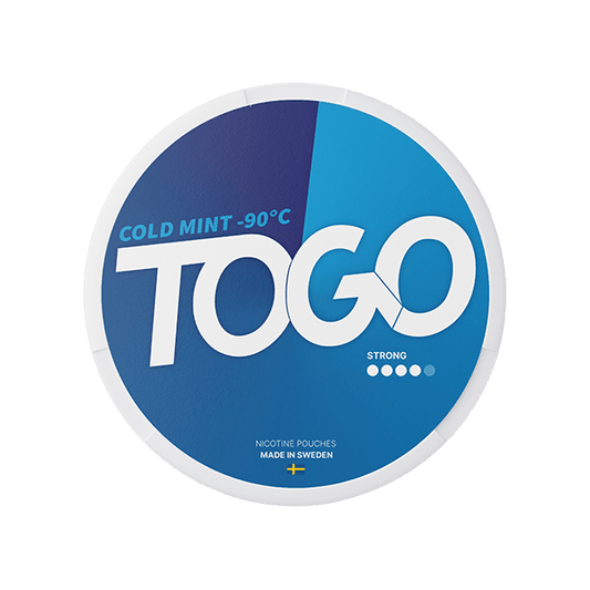 TOGO Cold Mint -90°C 10MG - BB: 27 Oct 2026 - Snuscrew