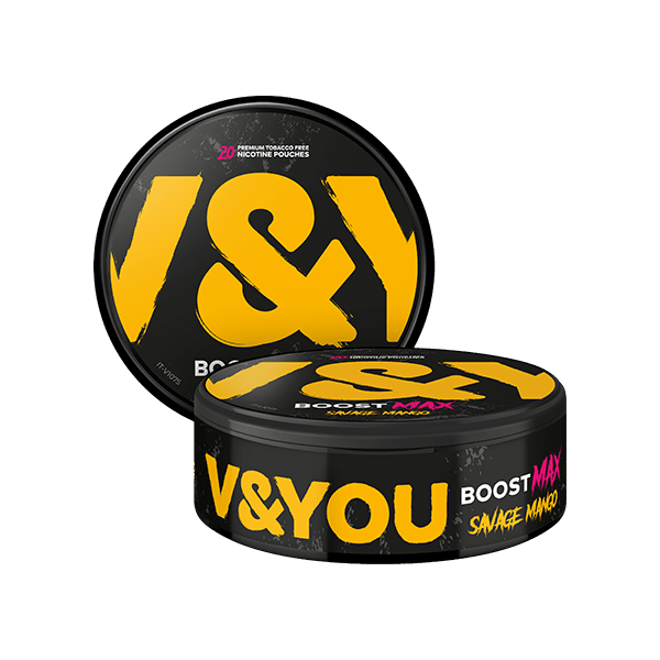 V&You Boost MAX Savage Mango 20MG - Snuscrew