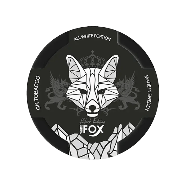 White Fox Black 23MG - Snuscrew