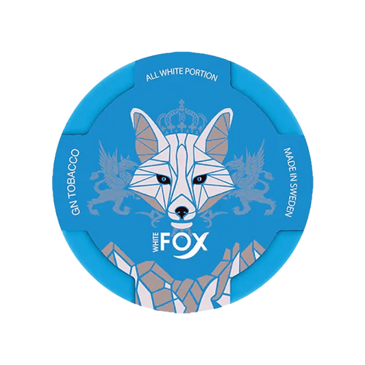 White Fox Mint Slim 12MG - Snuscrew