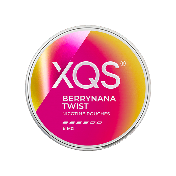 XQS Berrynana Twist 8MG - Snuscrew