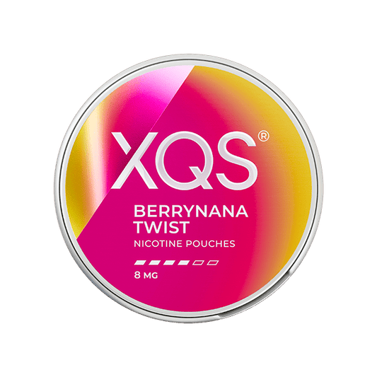 XQS Berrynana Twist 8MG - Snuscrew