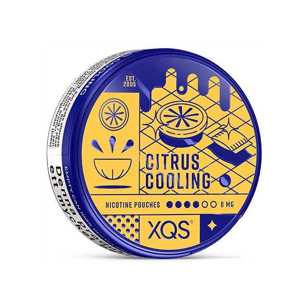 XQS Citrus Cooling 8MG - Snuscrew