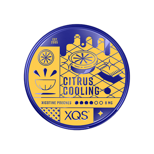 XQS Citrus Cooling 8MG - Snuscrew