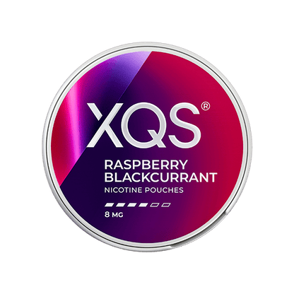 XQS Raspberry Blackcurrant 8MG - Snuscrew