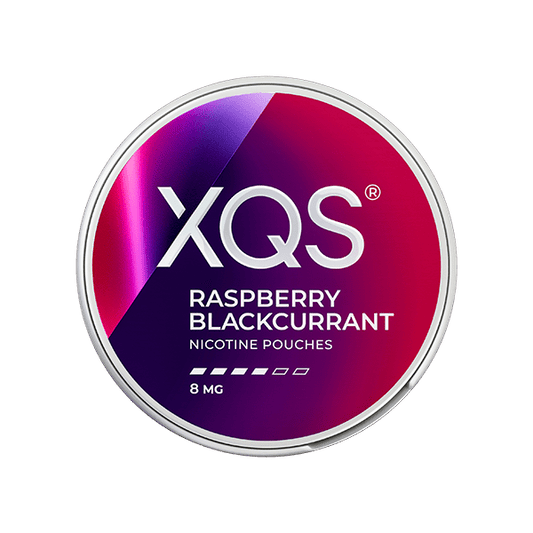 XQS Raspberry Blackcurrant 8MG - Snuscrew