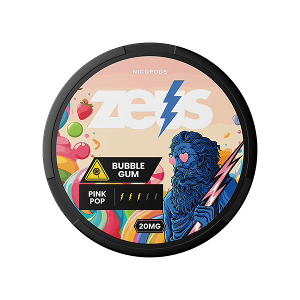 Zeus Bubble Gum 10MG - Snuscrew