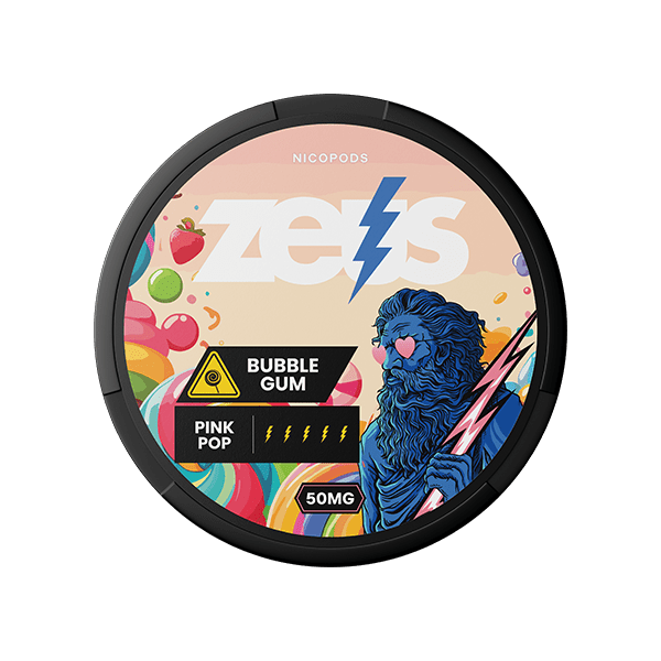 Zeus Bubble Gum 25MG - Snuscrew